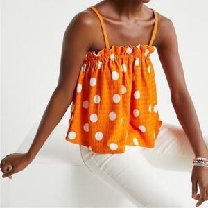 Anthropologie Current Air Polka‎ Dot Top